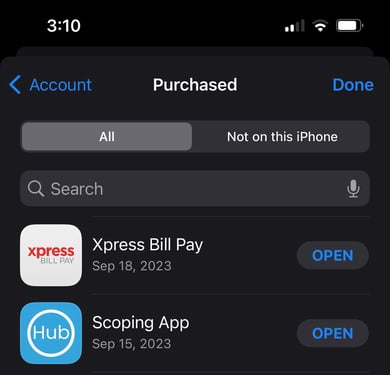 App store